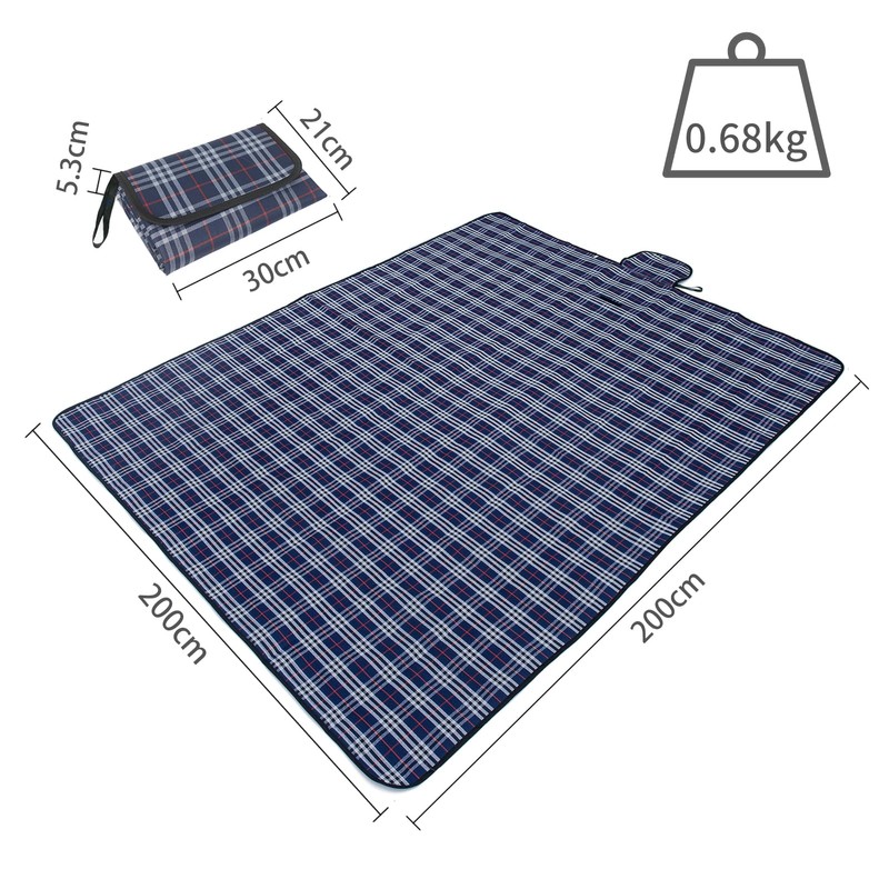 Leisure Sheet, Waterproof, Foldable, Easy Storage, Picnic Mat, Lightweight, Portable,