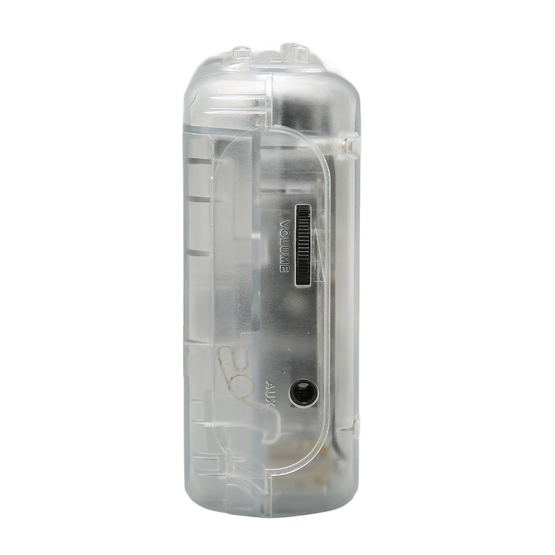 Cassette to MP3 Converter Multifunction Auto Reverse Transparent Retro Portable