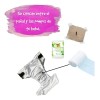 Rollo Papel Bambú 100 Hojas Desechables Para Pañal De Tela
