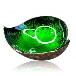 Birdie Designs Heart Candy Bowl, Decorative Bowl, Key Bowl, Coconut Bowl, Key Bowl for Entryway Table, Acai Bowl, Small Decorative Bowls, Candy Dish for Office Desk (Blue)