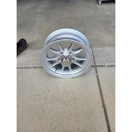 N/A SINGLE 14" X 5" 5 LUG ON 4.5 ALUMINUM TRAILER WHEEL with CENTER CAP