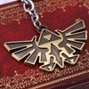 FEIDIAO Link Keyring Metal Sign Enamel Zlda Keychain Zlda Shield