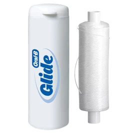 Oral-B 2-Pack NEW VERSION! Oral-B Glide Healthy Gums Unflavored Floss Refills,  160m