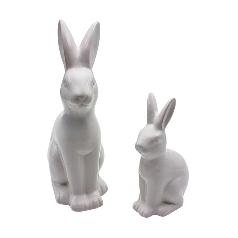 Elegant modern decorative bunny, Easter bunny, ceramic bunny, Easter decoration