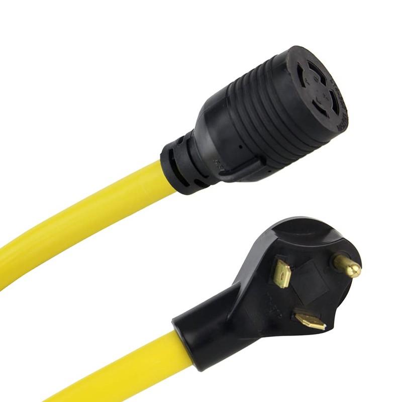PLIS TT-30P to L14-30R Heavy Duty Generator Adapter,10AWG*3C Generator Flexible