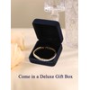 GOOGAS Princess cut Cubic Zirconia cz Simulated Diamond Gold Bezel