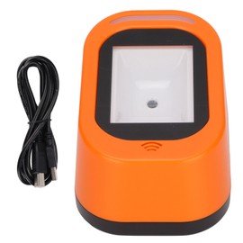 Barcode Scanner Fast Reading Stable Reliable Fast Reading Convenient Practical Electronic Scanning EquipmentOrange