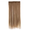 Golden Brown & Platinum Highlighted Clip-In Hair Extension Multi-Tonal Glamour