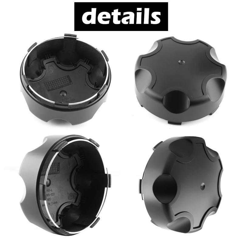 Rheedal 4Pcs 107.1mm/4.22Inch Center Caps for OEM Can-Am Wheel Rim