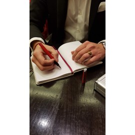 Dilomat Esteem Red Lacquer Rollerball pen,Red