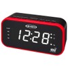 Jensen JEP-150 AM/FM Band Clock Radio with Weather Alert, Multicolor