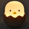 Night Light Eggshell Chicken 3 Dimensional Cute Silicone Household Bedside