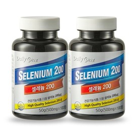 Daily One Selenium 200 Selenium (2 bottles) / 데일리원 셀레늄 200 셀렌 2통