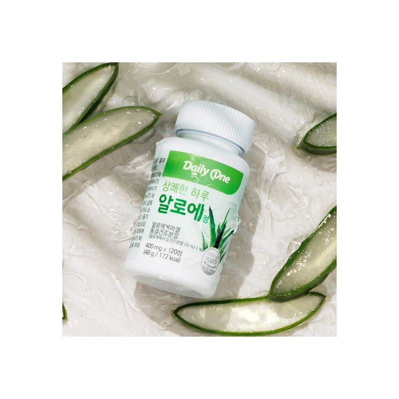 Daily One Refreshing Day Aloe Tablets 600mg x 120 Tablets