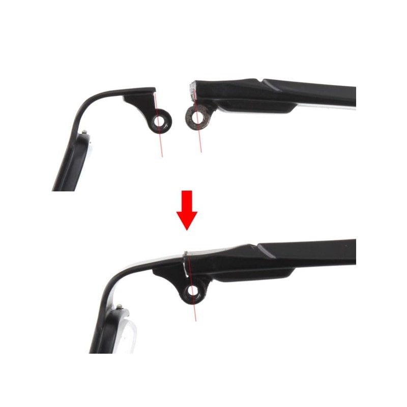 Glasses Frame Replacement Temple Arms 8mm Eyeglasses Repair Legs Eyewear