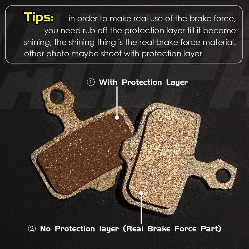 ZALOPA Pro Hydraulic Brake pad Compatible Sram Avid Elixir 1