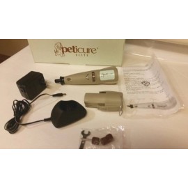 Peticure Elite Cordless 9.6v Pet Cat Dog Nail File Trimmer Grinder FREE SHIPPING
