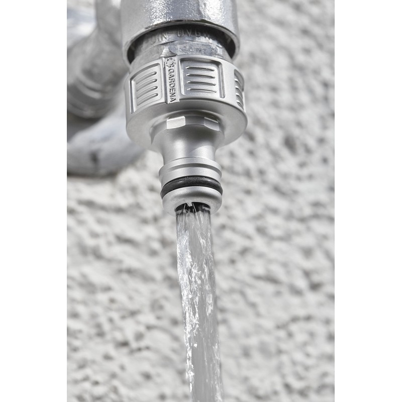 Gardena Premium 18240-20 Tap Connector, 21 mm (G 1/2 inch):
