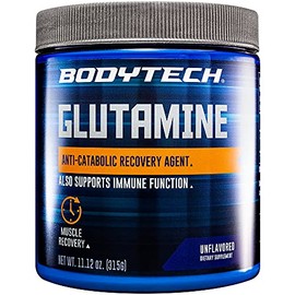 BodyTech Glutamine Unflavored (11 Oz Powder) by BodyTech                                                                                              