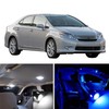 Xotic Tech 6pcs 8000K Blue LED Interior Light Bulbs Package