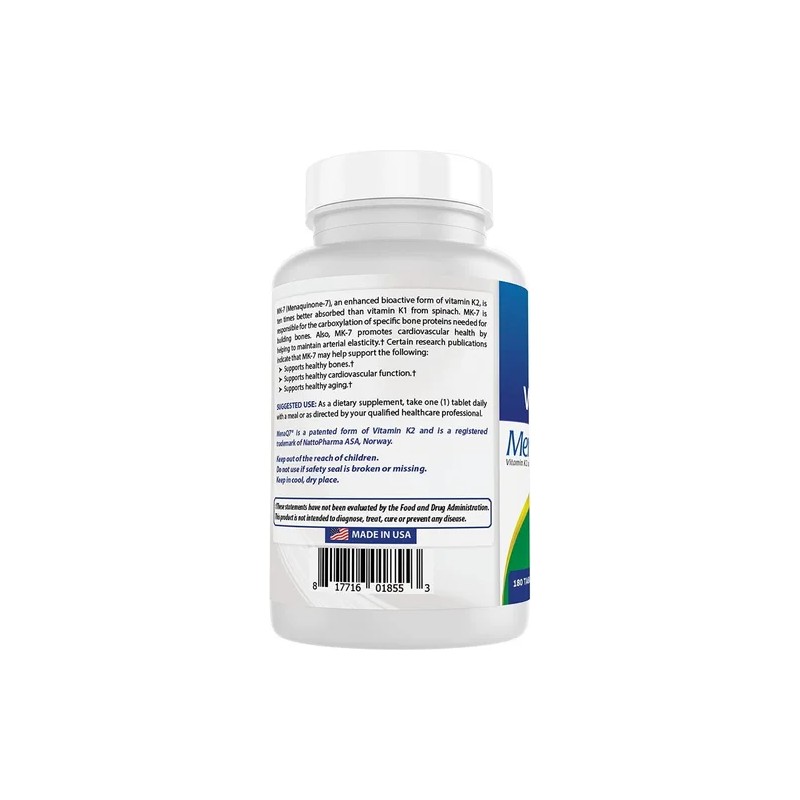 Vitamina K2 Mk7 + Vitamina D3 - 2 En 1