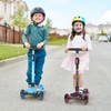 TONBUX Kids Scooter, Light Up 3 Wheel Kick Scooters for