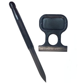 SDS Pack of 2  Covert Tactical Spike and Ice Scraper set Non-Metallic Polyresin