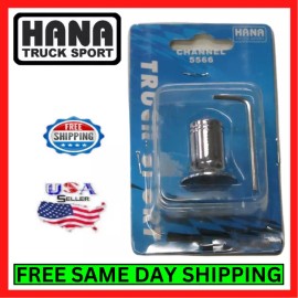 Universal Hana Truck Sport CB Radio Channel Knob Red Jeweled Chrome 1 Pack 29 LX 148 GTL