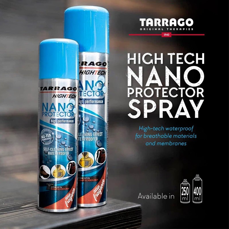 Tarrago Nano Shoe Protector Spray | 6.5oz | Waterproof &