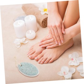 PACKOVE 2Pcs Pumice Foot File Professional Remover and Foot Grinder for Dead Skin Exfoliation Premium Lava for Home Use