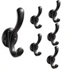Infixtree Wall Mounted Coat Rack with 4,5,6 Coat Hooks for