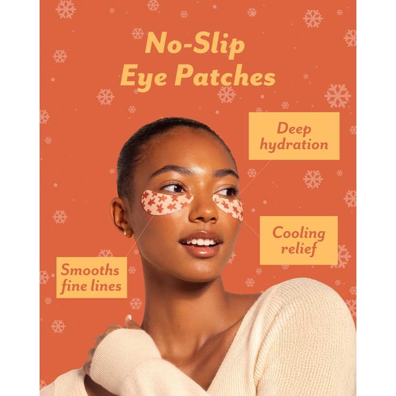 Patchology Holiday Treats Gingerbread Under Eye Patches Gift Set -