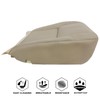NLQR Front Driver or Passenger Bottom Replacement Seat Cover, Light