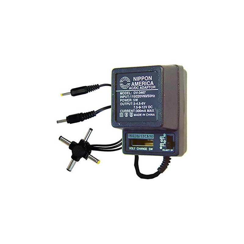 n.a. Universal AC/DC Adaptor 300Ma Max DV-3467