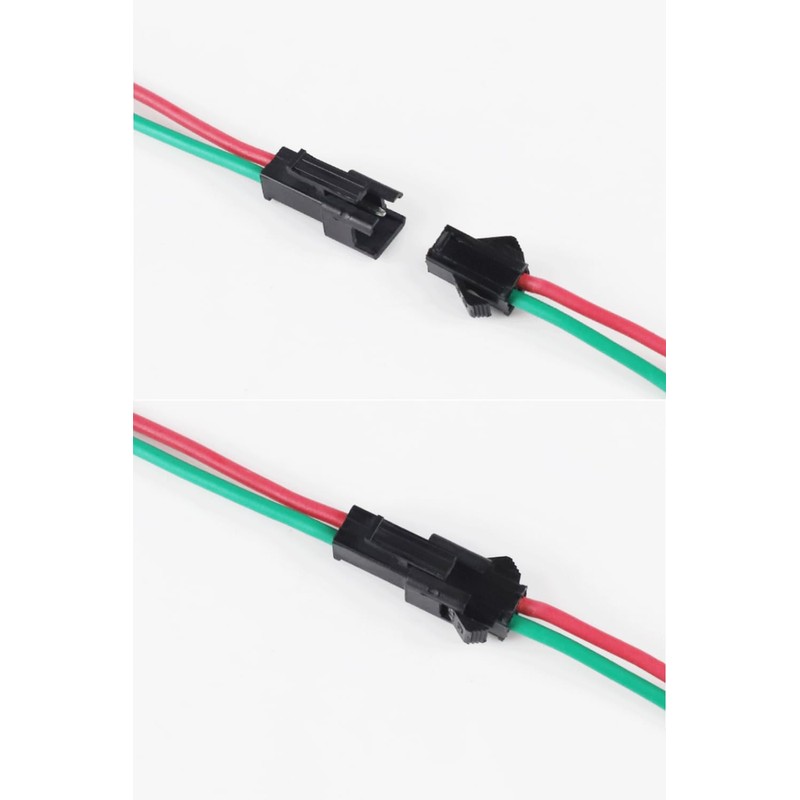 Harukita JST-SM Housing Connector Small Connector Male/Female 0.1 inch (2.54