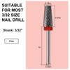 C12rtive 5-in-1 Tungsten Carbide Nail Cutter Bit, Cuticle Nail Cutter