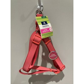 Top paw Ultra Reflective Dog Harness Pink Or Silver Gray XS S M L NEW - PINK XS