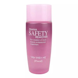 Diana 다이아나 세이프티 네일 리무버(아세톤) 80ml -O 손톱 프로랑스 트 매니큐어 Diana Safety Nail Remover (Acetone) 80ml - O Shape Pro France Tip Manicure