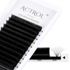 ACTROL Self-Fanning Eyelashes, Easy Fan Lashes, Eyelash Extensions, 0.03 Thickness,