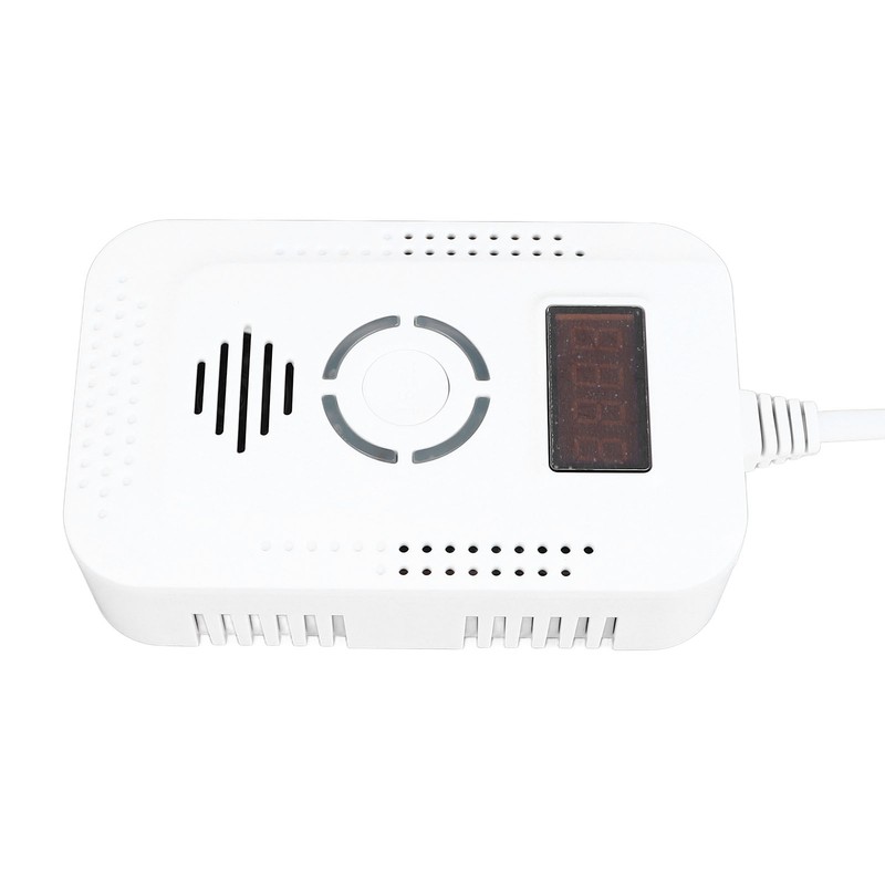 CO Gas Alarm Digital Display High Sensitivity Sound Light Warning