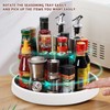 OVBOVA Lazy Susan Turntable Fridge Organiser 30 cm Kitchen Spice