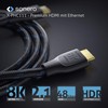 Sonero PHC111-030 8K Ultra High Speed HDMI Cable with Ethernet,