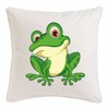 Pillowcase Cushion Cover Pillowslip 40x40cm "SWEET FROG TOAD LOOKS VERY