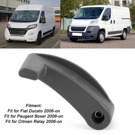 Rear Left Interior Door Handle, Qiilu Inside Interior Door Handle Rear Left Side 735471000 Replacement Fit for Peugeot Boxer 2006+