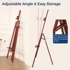 VISWIN Wooden Art Easel for Painting, Adjustable & Foldable Beech