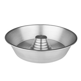 Pentalux Aiello Backform aus Aluminium für Kranzgebäck und Casatiello (Osterbrot aus Neapel), 30 cm