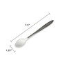 Rehabilitation Advantage Long Teaspoon with Plastisol Coating, White