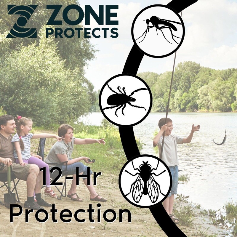 Zone Protects Picaridin Unscented Insect Repellent Continuous Spray 10oz; 12-hr