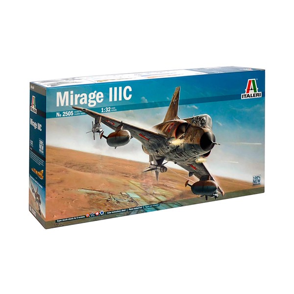 Italeri 1: 32 - Mirage III, Gray