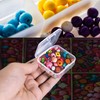 LAifu Small Bead Organizers, 30 Pieces Plastic Organiser Box Jewelry